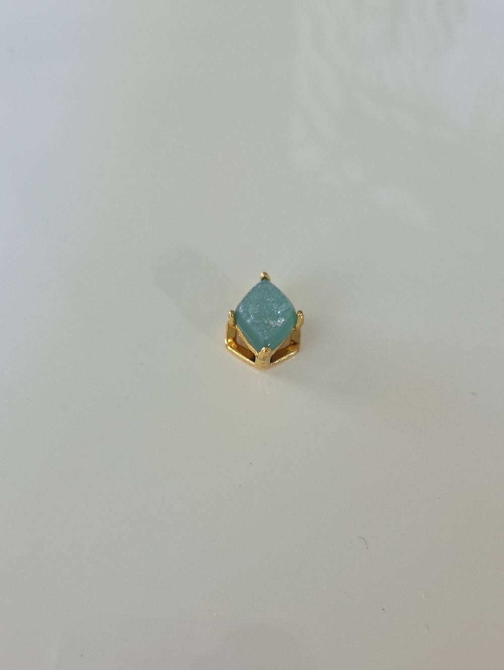KEEP Collective - Turquoise Druzy Charm